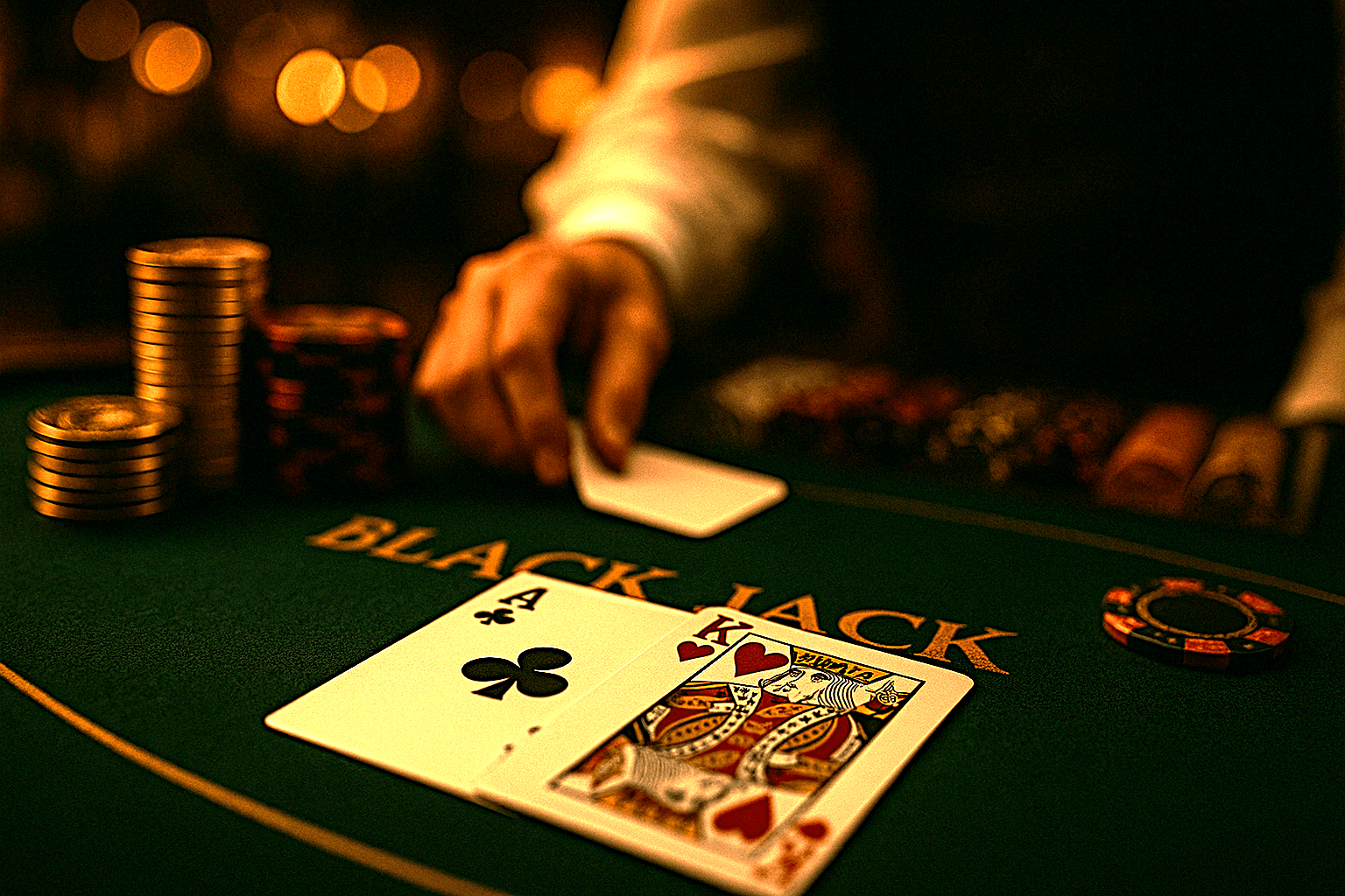 Arcade blackjack